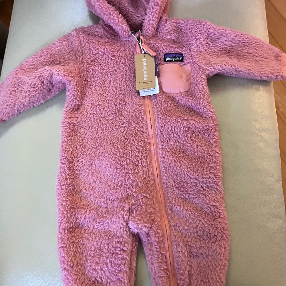 Baby Furry Friends Fleece Bunting NWT